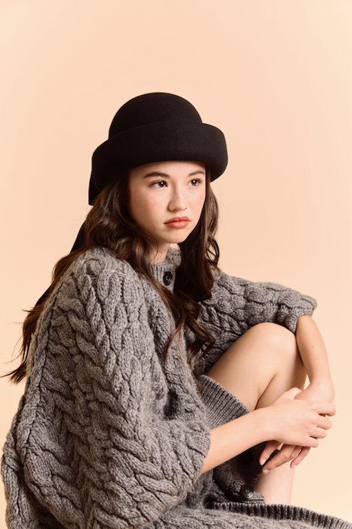 Bowler Bow Hat