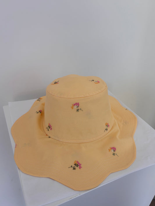 Scalloped Bucket Hat