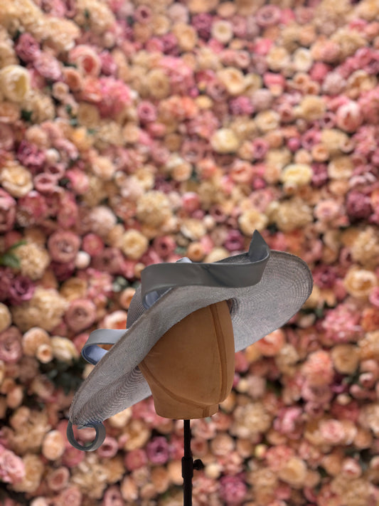 Silk Detail Swooping Brim