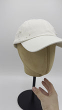 Load and play video in Gallery viewer, White Sparkly Pearl Cap

