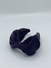 Load image into Gallery viewer, Big Bow Headband - Violet
