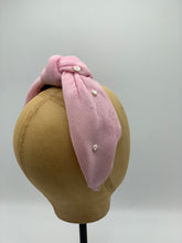 Load image into Gallery viewer, Peony pearl knot headband

