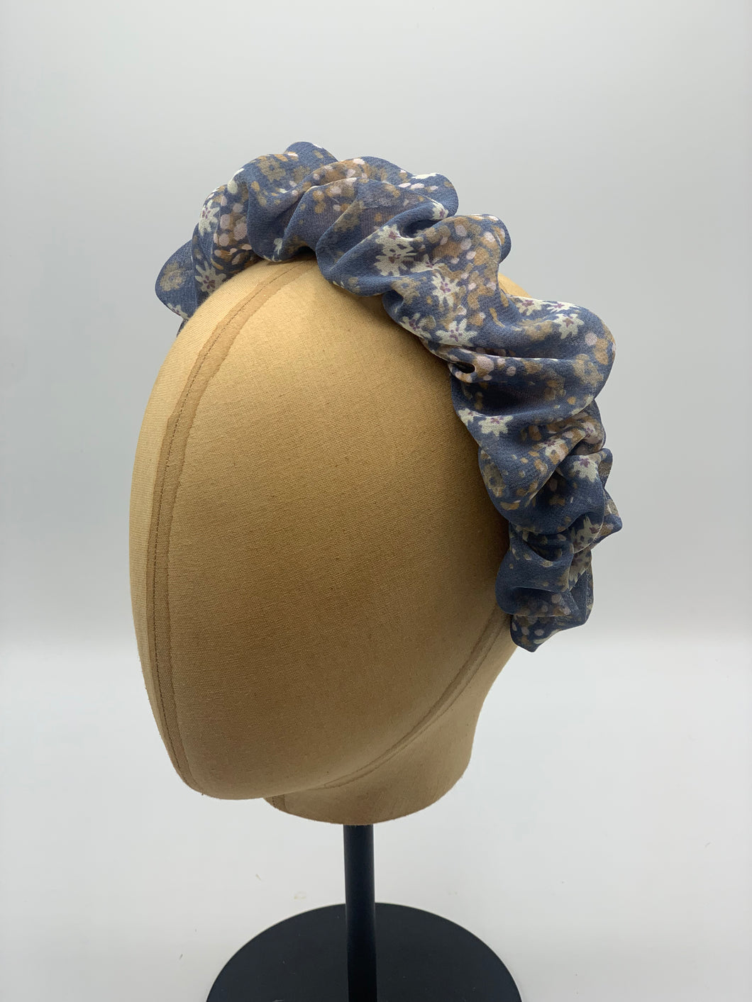 Floral Scrunchie Headband